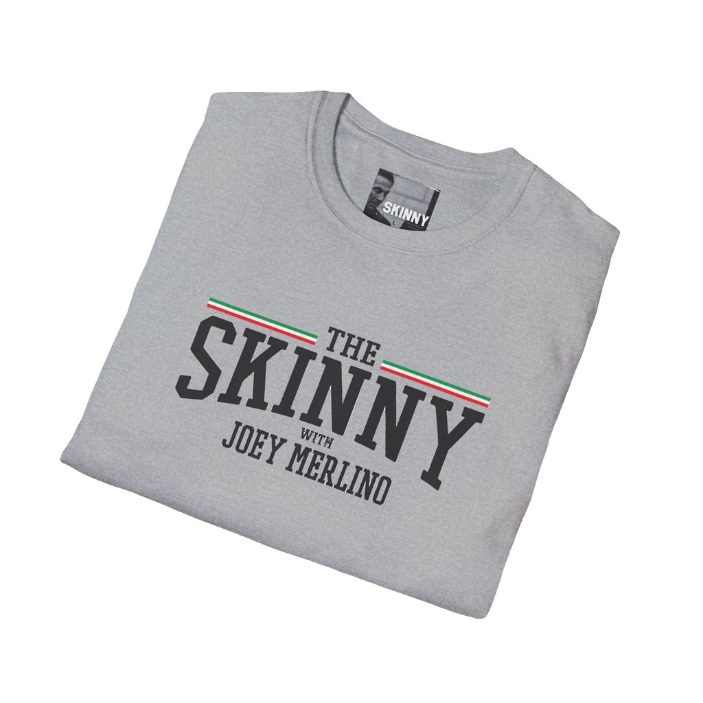 The Skinny with Joey Merlino swag tee, gallery photo 19, Skinny Joey's Cheesesteaks apparel