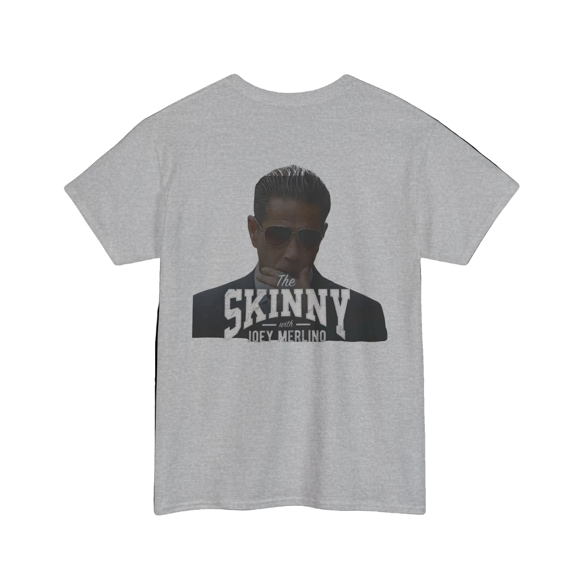 The Skinny with Joey Merlino podcast tee, Philadelphia streetwear