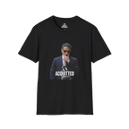 Joey Merlino Acquitted graphic tee, The Skinny with Joey Merlino podcast merch