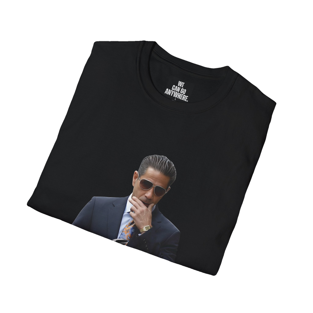 Joey Merlino Acquitted graphic tee, The Skinny Podcast with Joey Merlino & Lil Snuff merch