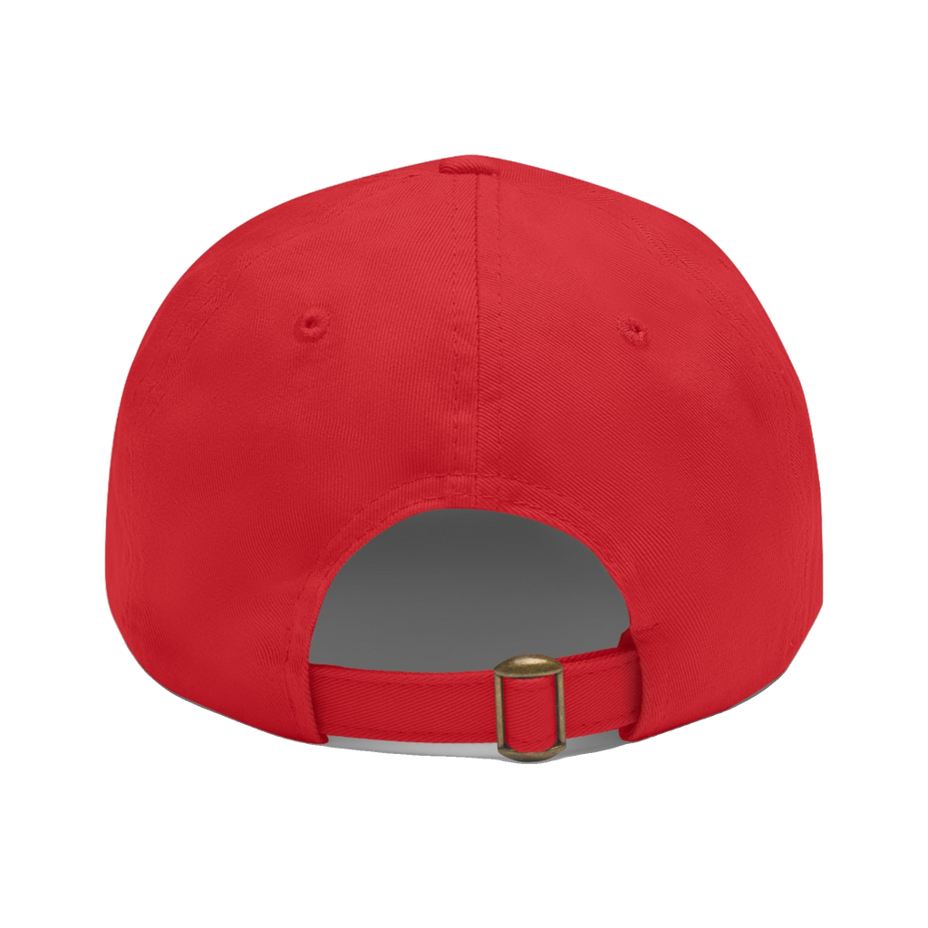 Skinny Joey leather patch dad hat, South Philly streetwear