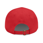 Skinny Joey leather patch dad hat, South Philly streetwear