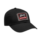 Skinny Joey leather patch dad hat, The Skinny with Joey Merlino podcast merch
