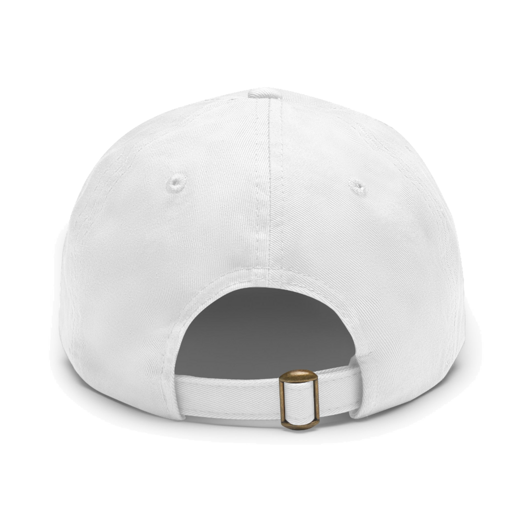 Skinny Joey leather patch dad hat, gallery photo 24, Philly culture apparel