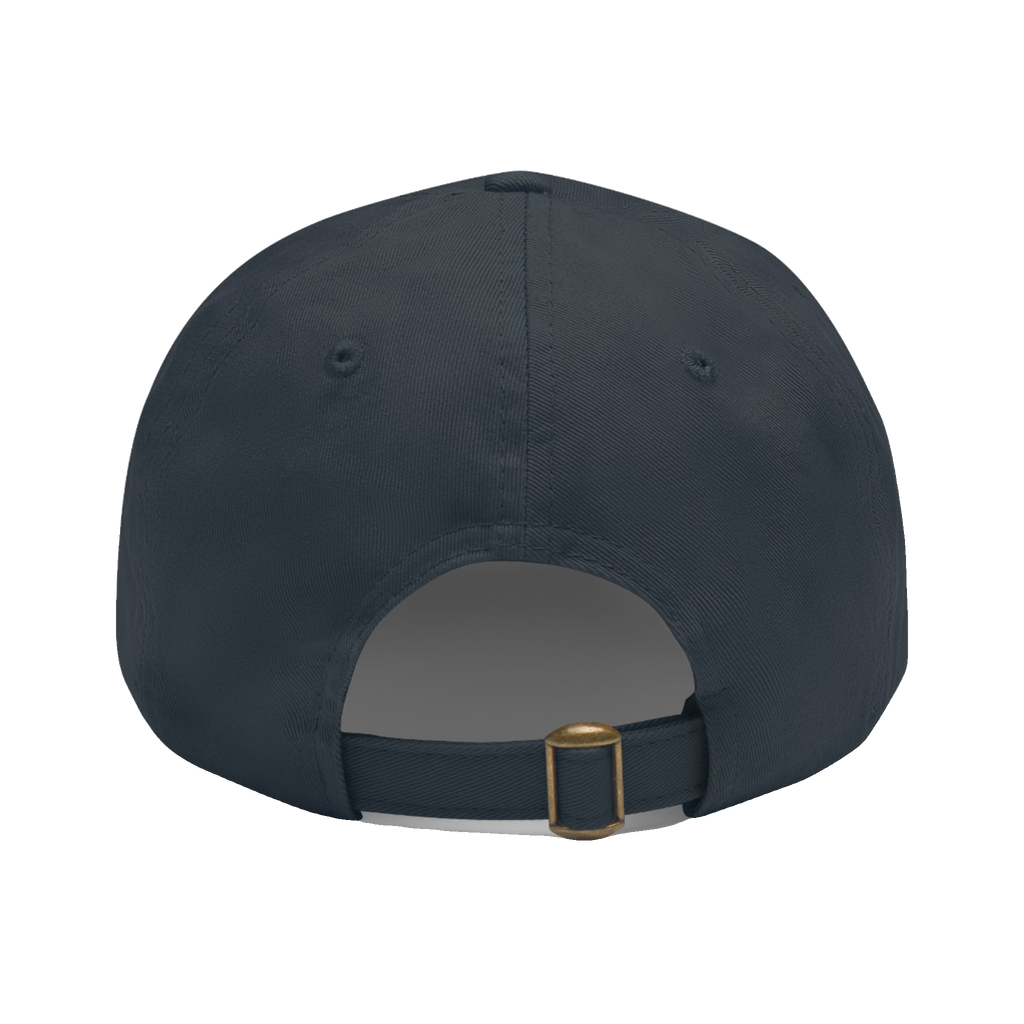 Skinny Joey leather patch dad hat, gallery photo 30, Italian American pride apparel