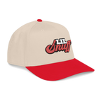Lil Snuff retro script dad hat, Italian American pride apparel