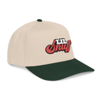 Lil Snuff retro script dad hat, Philly culture apparel