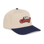 Lil Snuff retro script dad hat, Skinny Joey's Cheesesteaks apparel