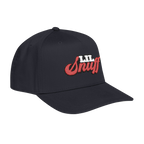 Lil Snuff retro script dad hat, Philadelphia streetwear