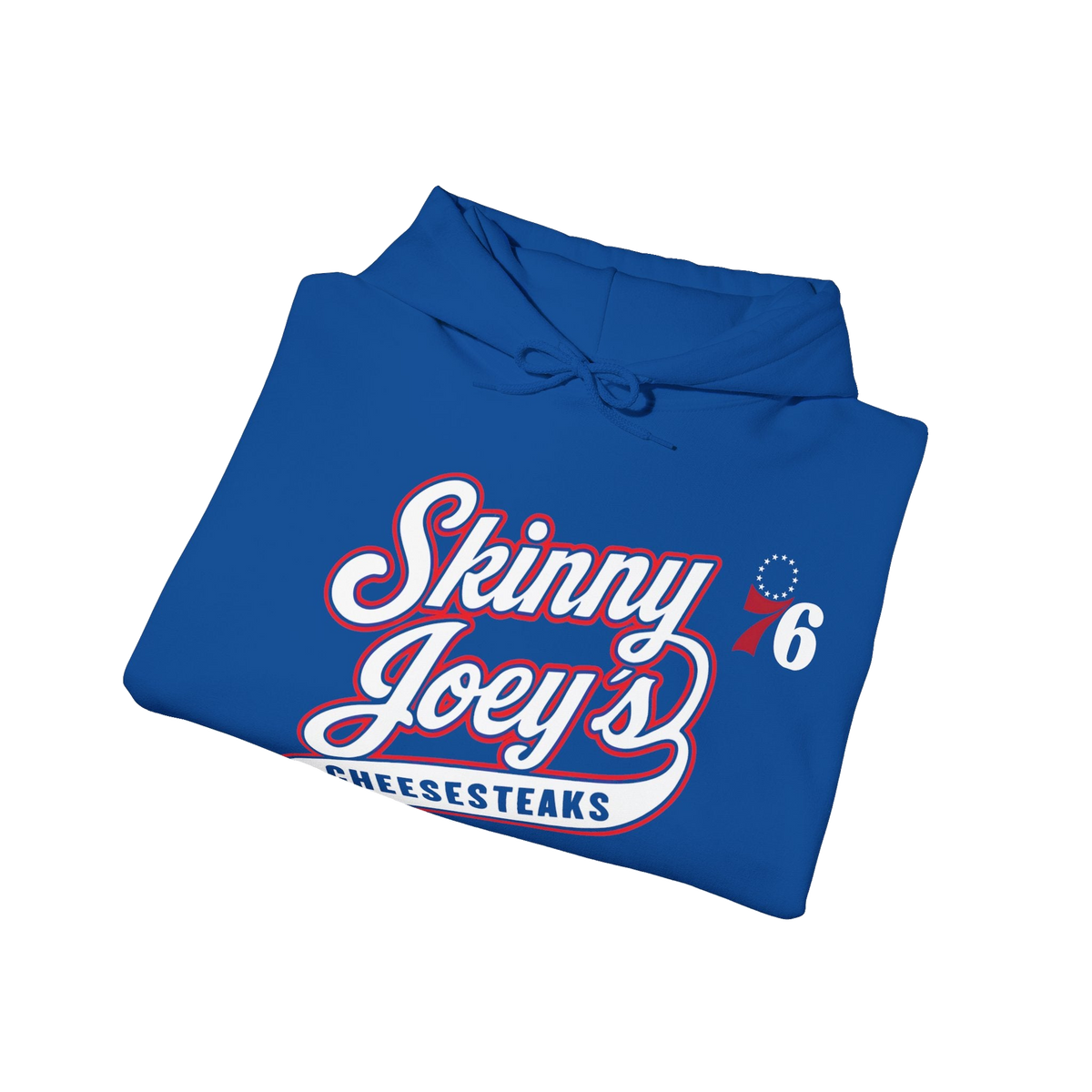 Skinny Basketball 76 retro hoodie, Philadelphia streetwear