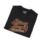 Skinny Joey's retro logo graphic tee, Italian American pride apparel