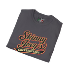 Skinny Joey's retro logo graphic tee, gallery photo 14, The Skinny with Joey Merlino podcast merch