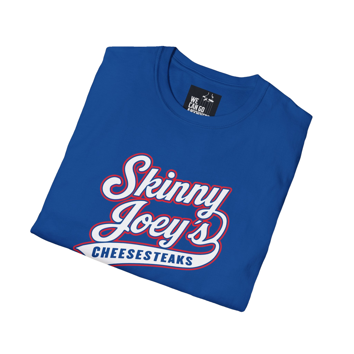 Skinny Joey's retro logo graphic tee, gallery photo 17, The Skinny Podcast with Joey Merlino & Lil Snuff merch
