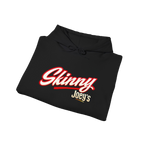 Skinny Joey's retro script logo hoodie, Philadelphia streetwear