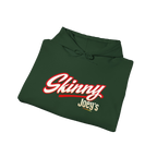 Skinny Joey's retro script logo hoodie, South Philly streetwear