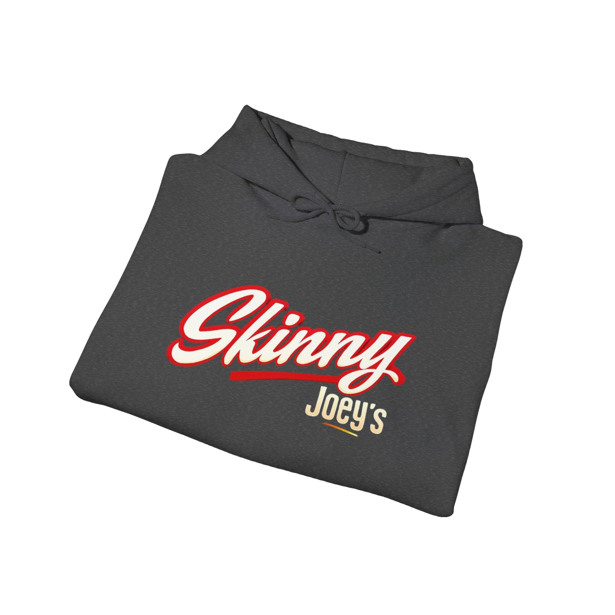 Skinny Joey's retro script logo hoodie, gallery photo 18, Philly culture apparel