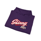 Skinny Joey's retro script logo hoodie, Skinny Joey's Cheesesteaks apparel