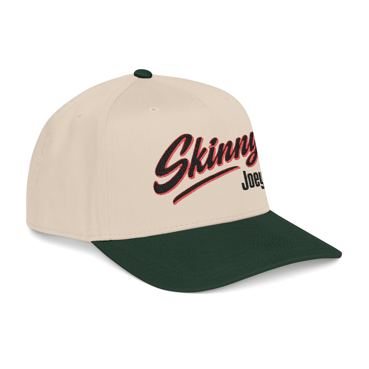 Joey Merlino logo mid-profile snapback, Skinny Joey's Cheesesteaks apparel