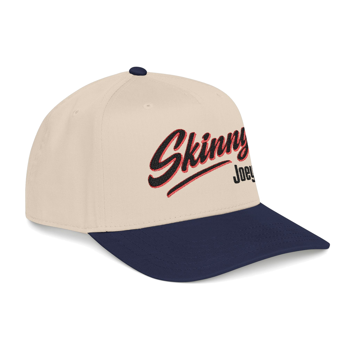 Joey Merlino logo mid-profile snapback, The Skinny with Joey Merlino podcast merch