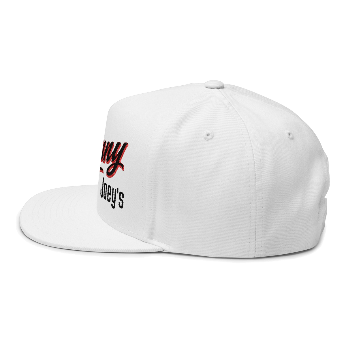 Skinny Joey's classic edition flat bill cap, The Skinny with Joey Merlino podcast merch