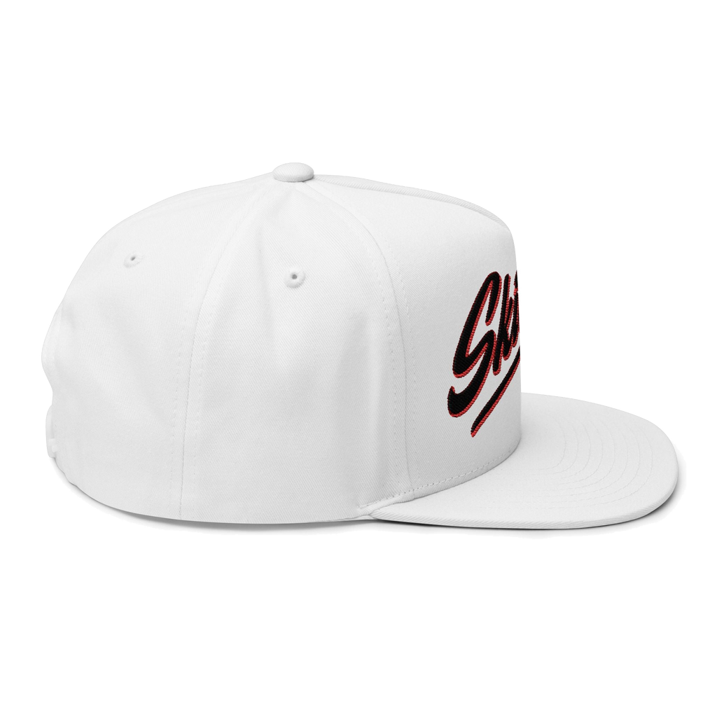 Skinny Joey's classic edition flat bill cap, Italian American pride apparel