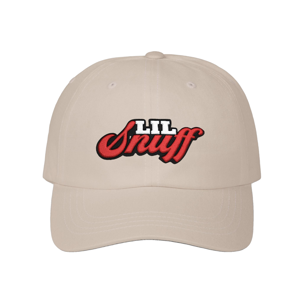 Lil Snuff dad cap in stone, South Philly streetwear