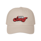 Lil Snuff dad cap in stone, South Philly streetwear