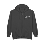 Skinny Joey's vintage script zip-up hoodie, The Skinny Podcast with Joey Merlino & Lil Snuff merch