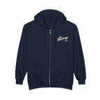 Skinny Joey's vintage script zip-up hoodie, gallery photo 15, Italian American pride apparel
