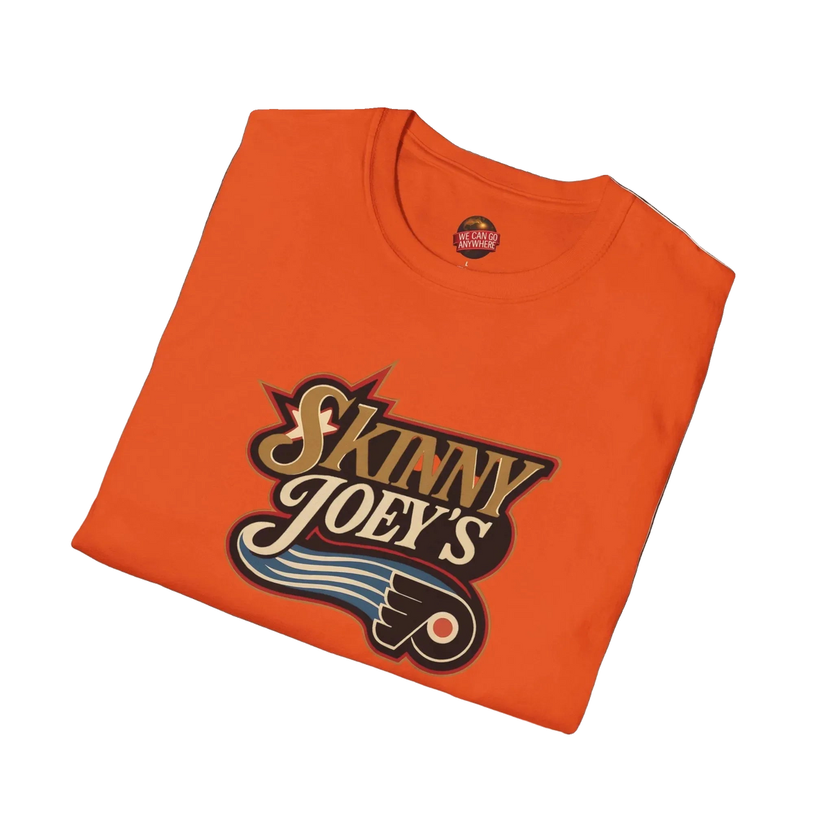 Retro Flyers vintage graphic tee, Skinny Joey's Cheesesteaks apparel