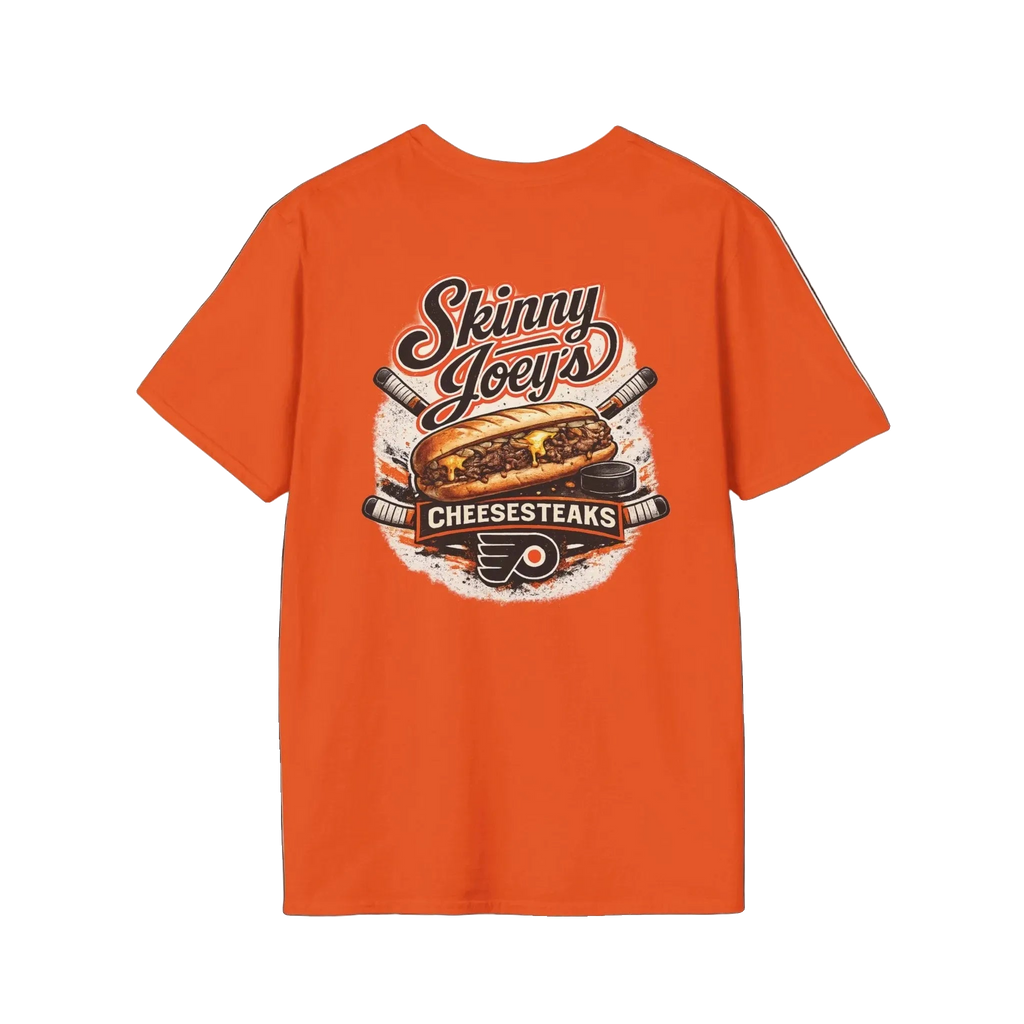 Retro Flyers vintage graphic tee, The Skinny Podcast with Joey Merlino & Lil Snuff merch