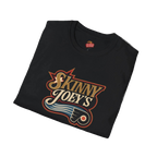 Retro Flyers vintage graphic tee, The Skinny with Joey Merlino podcast merch