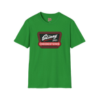 Skinny Joey's Cheesesteaks official tee in Irish green, The Skinny Podcast with Joey Merlino & Lil Snuff merch