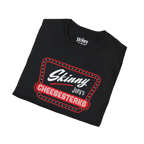 Skinny Joey's Cheesesteaks official tee, Philly culture apparel