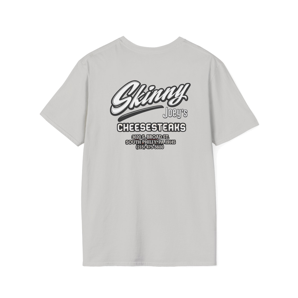 Skinny Joey's Cheesesteaks official tee, gallery photo 18, The Skinny with Joey Merlino podcast merch