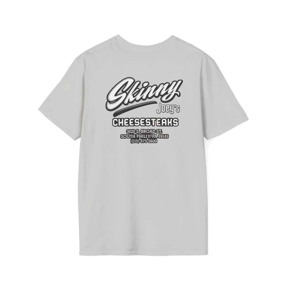 Skinny Joey's Cheesesteaks official tee, gallery photo 18, The Skinny with Joey Merlino podcast merch