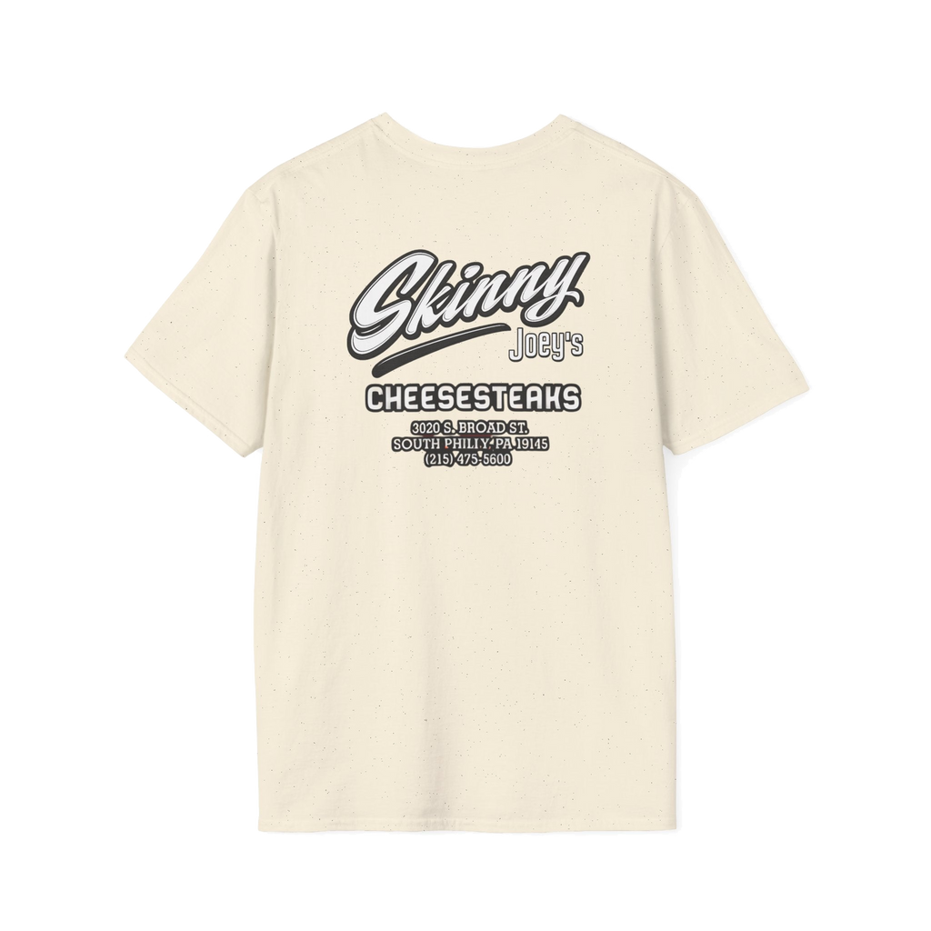 Skinny Joey's Cheesesteaks official tee, gallery photo 20, Philly culture apparel