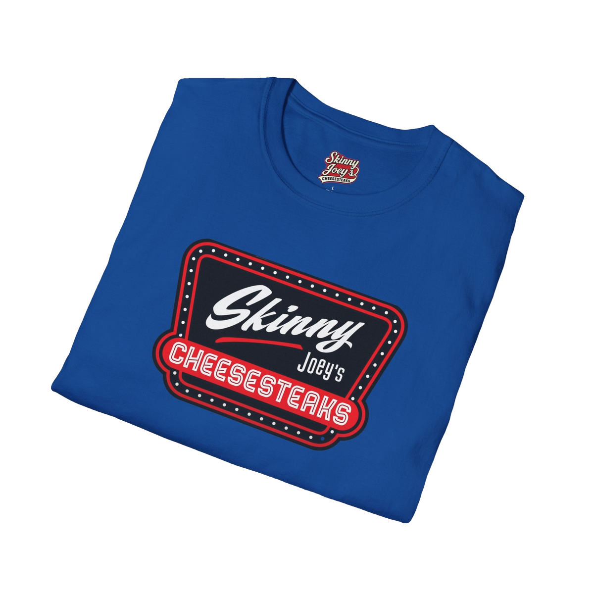 Skinny Joey's Cheesesteaks official tee, gallery photo 12, Italian American pride apparel