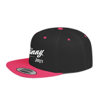 Skinny Joey's retro script flat bill snapback, gallery photo 18, Philly culture apparel