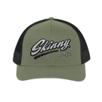 Skinny Joey's embroidered trucker cap, Philly culture apparel