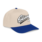 Skinny Jeans retro script two-tone cap, Skinny Joey's Cheesesteaks apparel