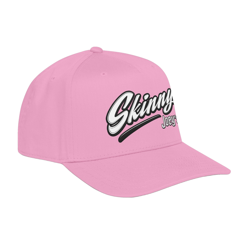 Skinny Joey's retro script mid-profile cap, South Philly streetwear
