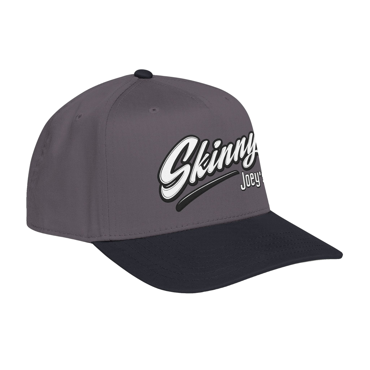 Skinny Joey's retro script mid-profile cap, Philadelphia streetwear