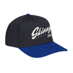Skinny Joey's retro script mid-profile cap, Italian American pride apparel