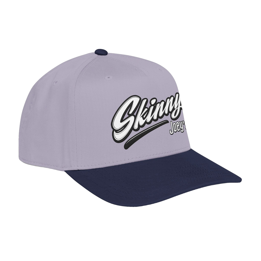 Skinny Joey's retro script mid-profile cap, Philly culture apparel