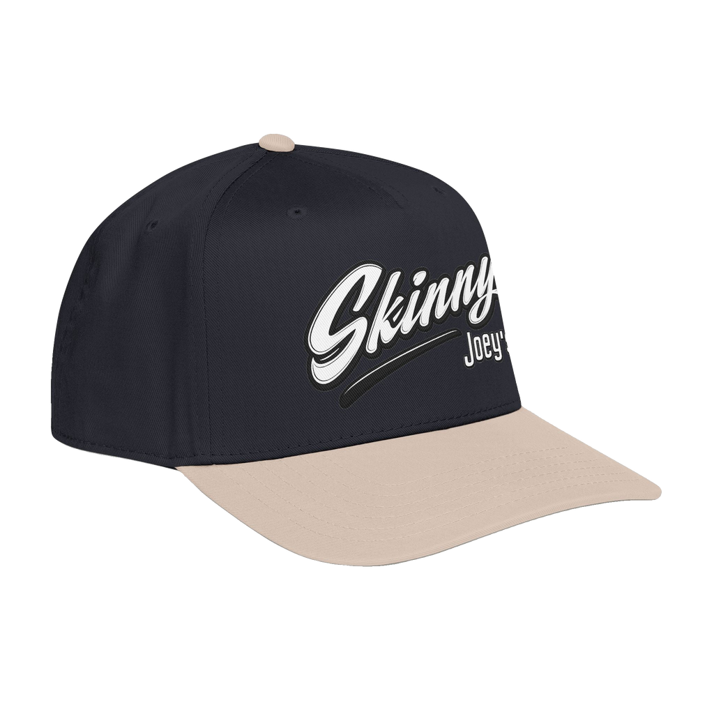 Skinny Joey's retro script mid-profile cap, gallery photo 25, Italian American pride apparel