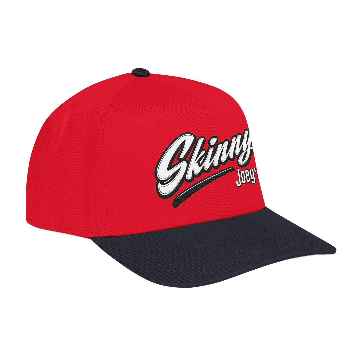 Skinny Joey's retro script mid-profile cap, gallery photo 27, The Skinny Podcast with Joey Merlino & Lil Snuff merch