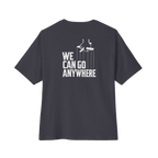 We Can Go Anywhere oversized script tee, gallery photo 16, Skinny Joey's Cheesesteaks apparel