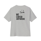 We Can Go Anywhere oversized script tee, gallery photo 19, The Skinny with Joey Merlino podcast merch