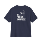 We Can Go Anywhere oversized script tee, gallery photo 22, The Skinny Podcast with Joey Merlino & Lil Snuff merch